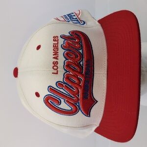 Los Angeles Clippers Adjustable NBA Basket Ball Strapback Hat Cap 12/12 Red